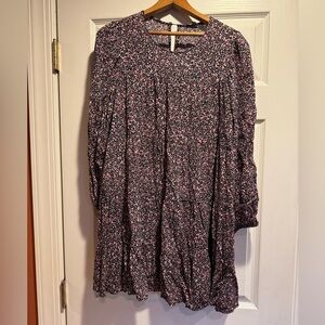 Zara Floral Print Mini Dress. Sz M
